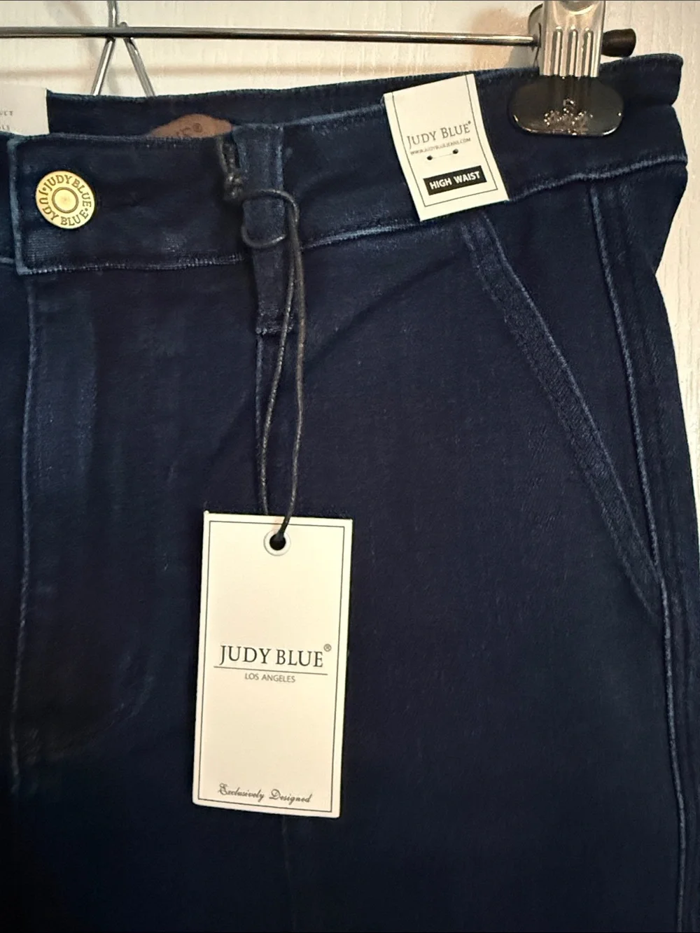 Judy Blue Dark Navy Straight Leg Jeans